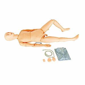 Full functional nursing manikin for internship (male)