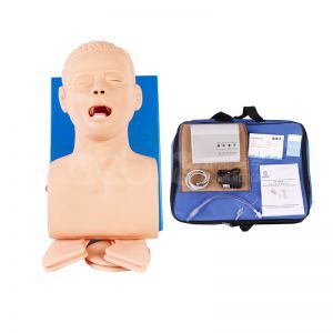 Electronic Airway Intubation Model(with Teeth Compression Alarm Device)