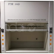 Fume hood upper cabinet with thick belt and LED light PP glass door frame with access windows